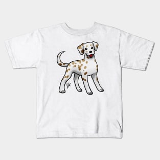 Dog - Dalmatian - Liver Kids T-Shirt